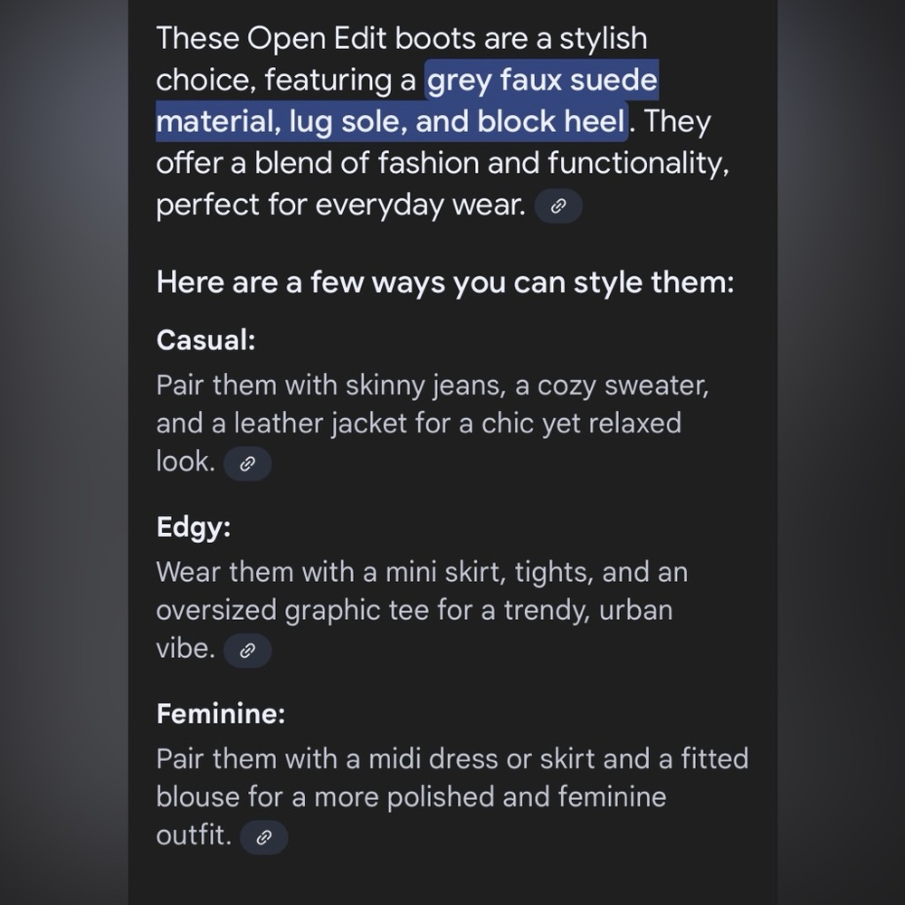 Open Edit Boots - Picture 6 of 6
